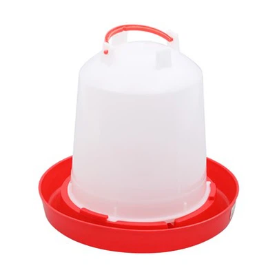 Подвесная пластиковая поилка для цыплят-бройлеров