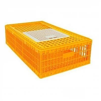 Ящик для перевозки птицы с раздвижной дверью